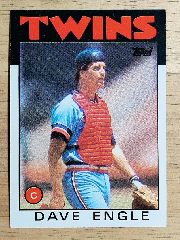 1986 Topps #43 Dave Engle