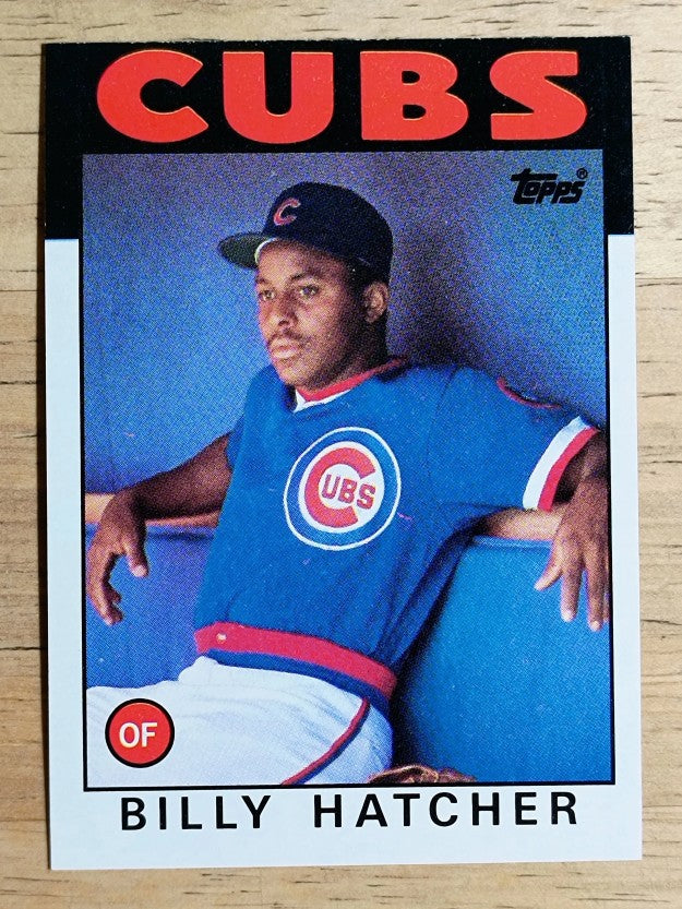 1986 Topps #46 Billy Hatcher