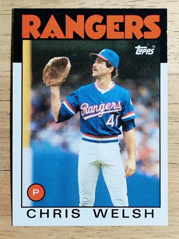 1986 Topps #52 Chris Welsh