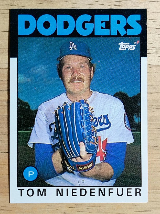 1986 Topps #56 Tom Niedenfuer