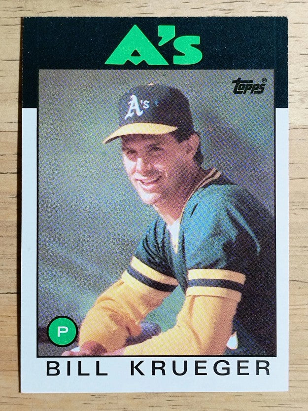 1986 Topps #58 Bill Krueger