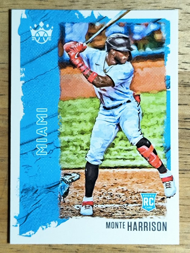 2021 Diamond Kings #50 Monte Harrison RC