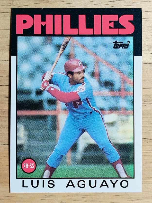 1986 Topps #69 Luis Aguayo
