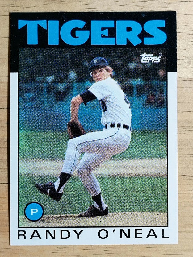 1986 Topps #73 Randy O'Neal