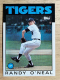 1986 Topps #73 Randy O'Neal