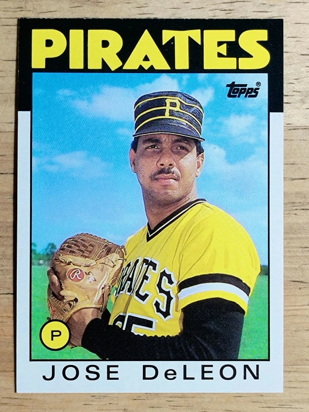 1986 Topps #75 Jose DeLeon
