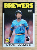 1986 Topps #76 Dion James