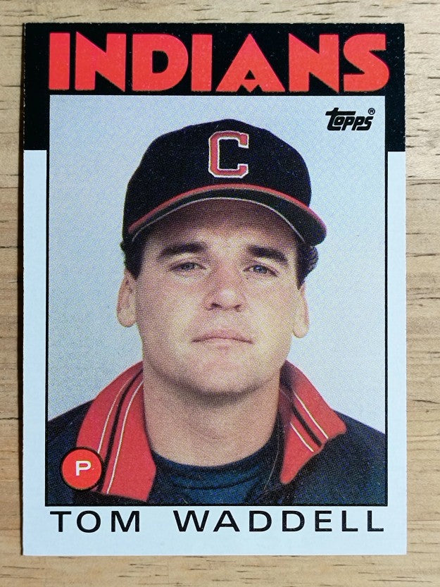 1986 Topps #86 Tom Waddell