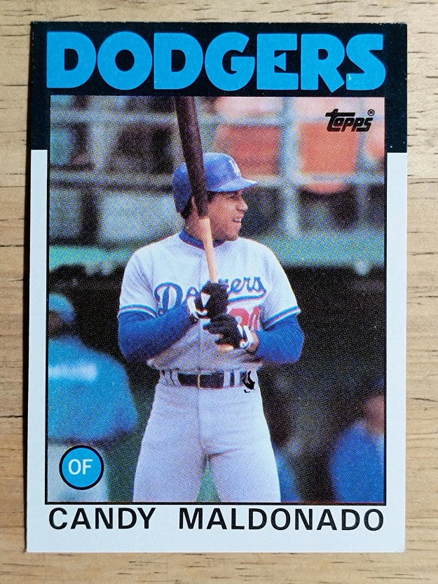 1986 Topps #87 Candy Maldonado