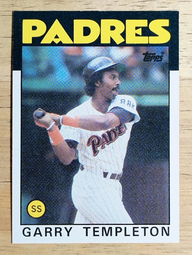 1986 Topps #90 Garry Templeton
