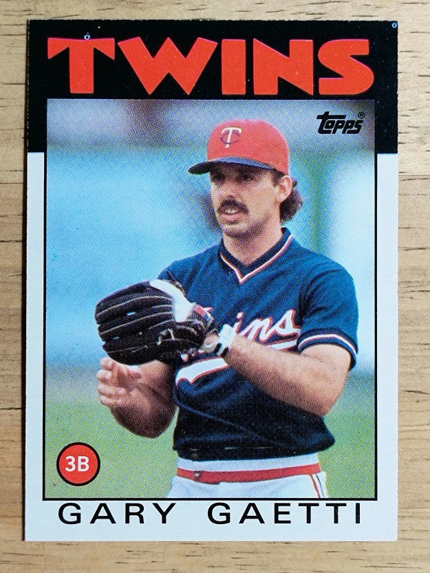 1986 Topps #97 Gary Gaetti