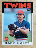 1986 Topps #97 Gary Gaetti