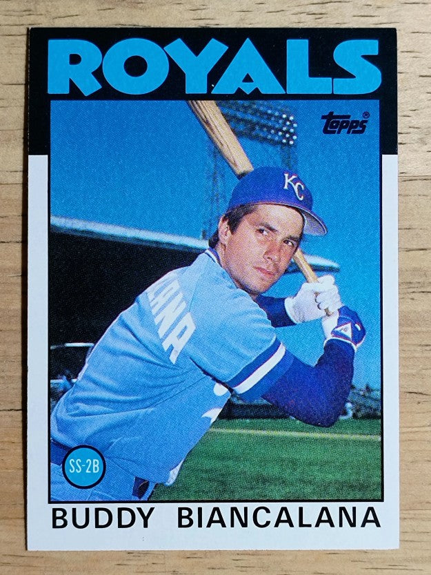 1986 Topps #99 Buddy Biancalana