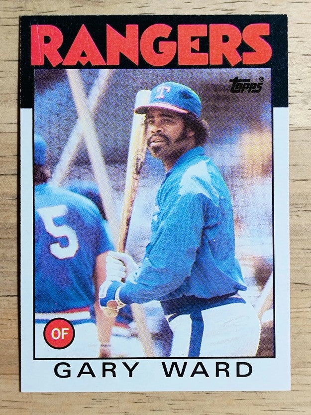 1986 Topps #105 Gary Ward