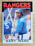 1986 Topps #105 Gary Ward