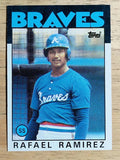 1986 Topps #107 Rafael Ramirez