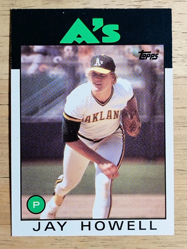 1986 Topps #115 Jay Howell