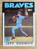 1986 Topps #129 Jeff Dedmon