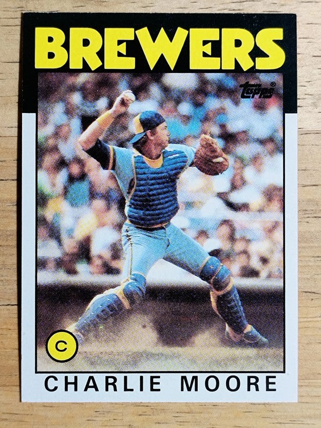 1986 Topps #137 Charlie Moore