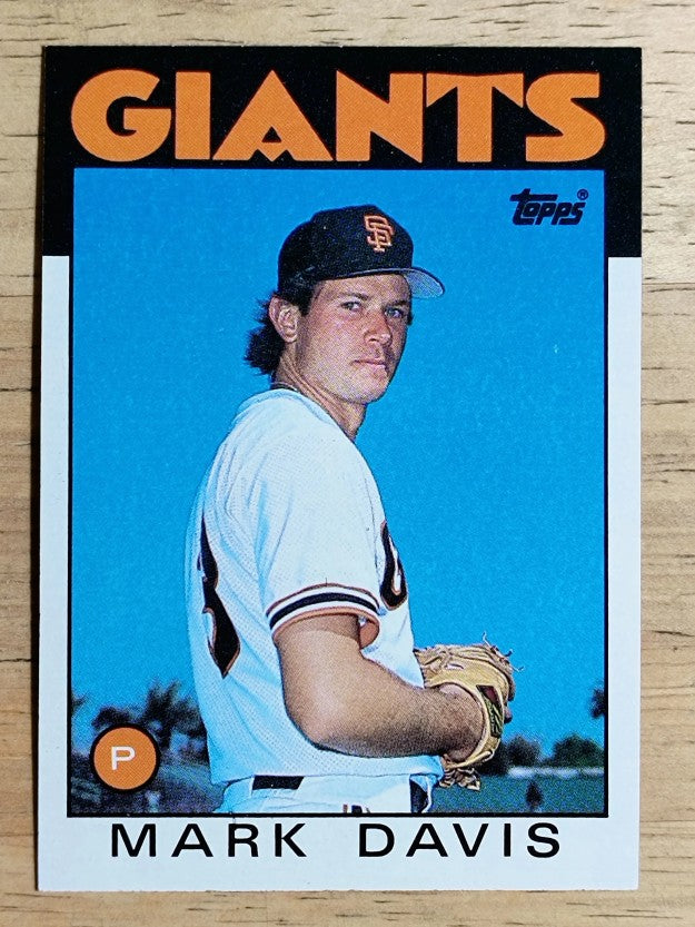 1986 Topps #138 Mark Davis