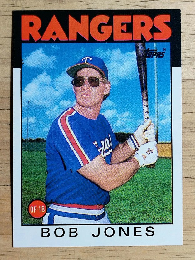 1986 Topps #142 Bob Jones
