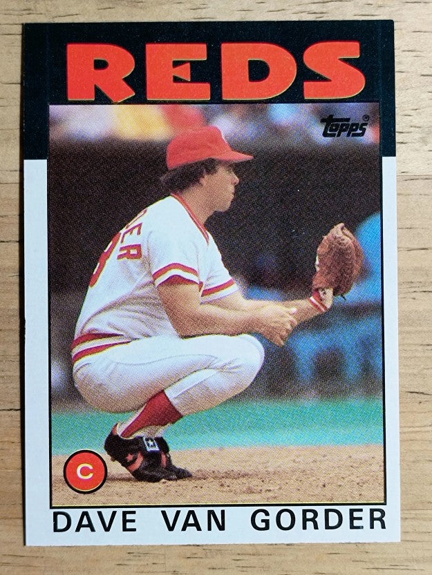 1986 Topps #143 Dave Van Gorder