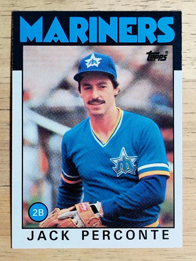 1986 Topps #146 Jack Perconte