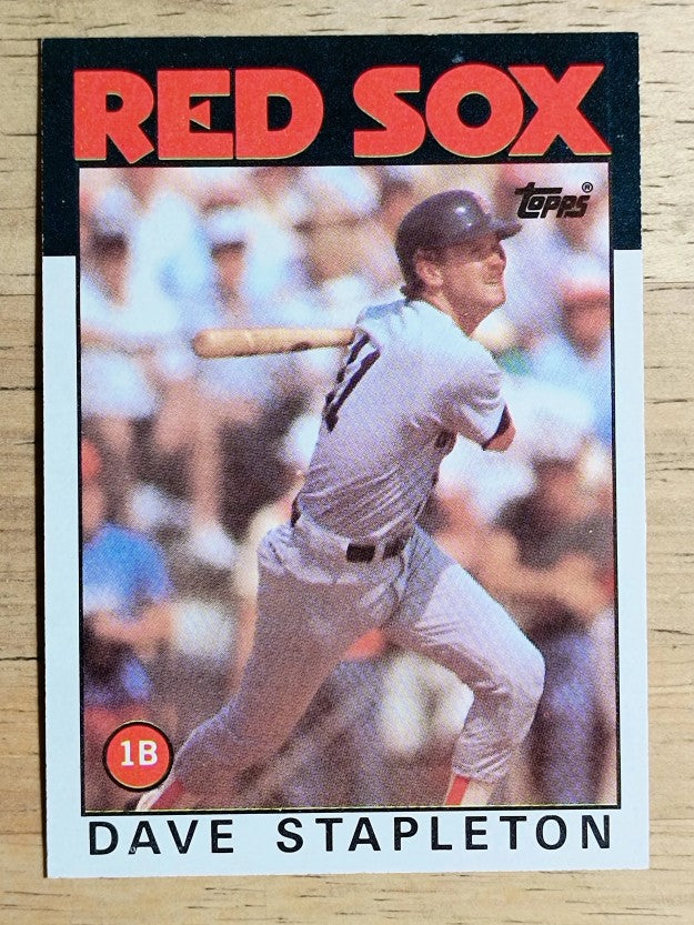 1986 Topps #151 Dave Stapleton