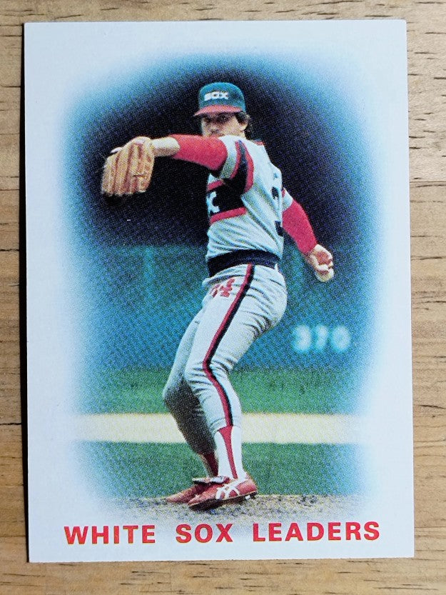 1986 Topps #156 White Sox Leaders/Richard Dotson