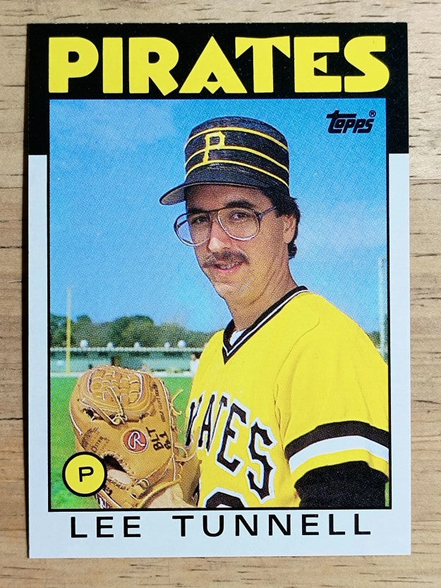1986 Topps #161 Lee Tunnell