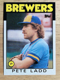 1986 Topps #163 Pete Ladd