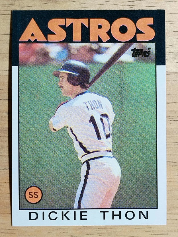 1986 Topps #166 Dickie Thon