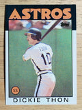 1986 Topps #166 Dickie Thon