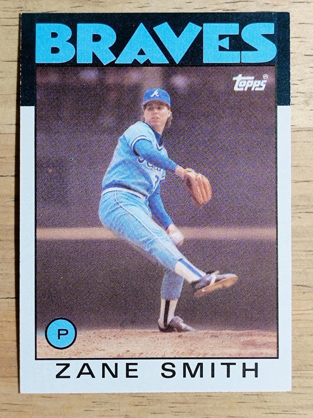 1986 Topps #167 Zane Smith