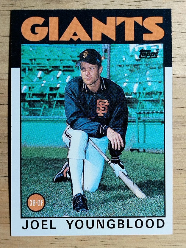 1986 Topps #177 Joel Youngblood