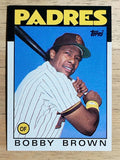 1986 Topps #182 Bobby Brown