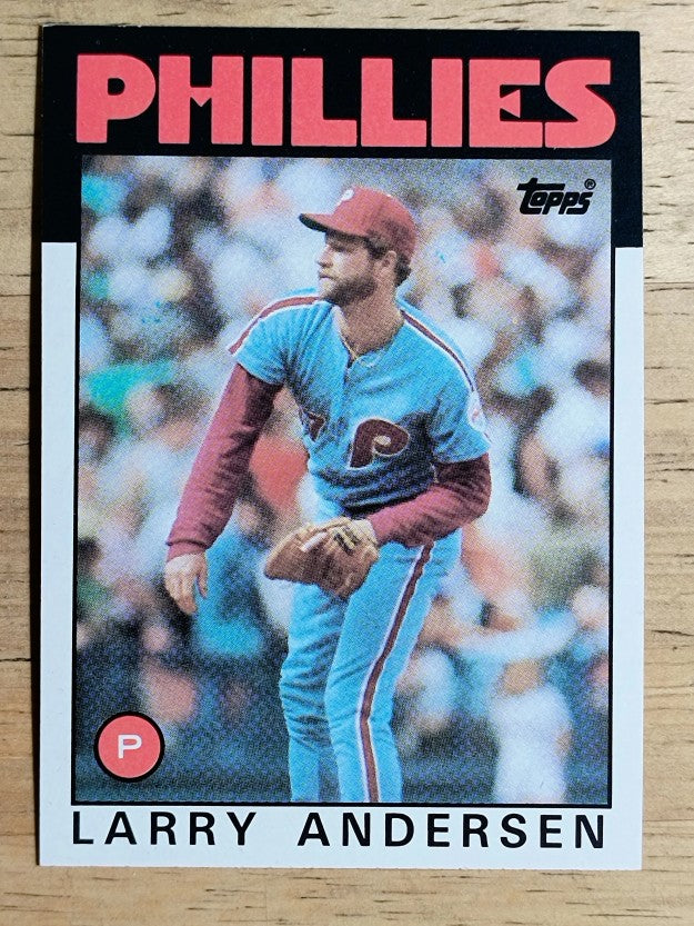 1986 Topps #183 Larry Andersen