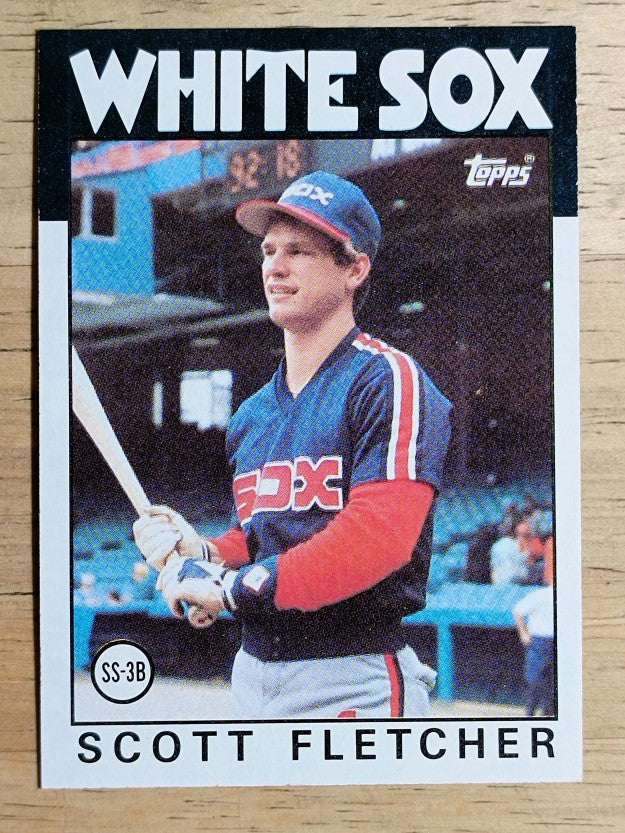 1986 Topps #187 Scott Fletcher