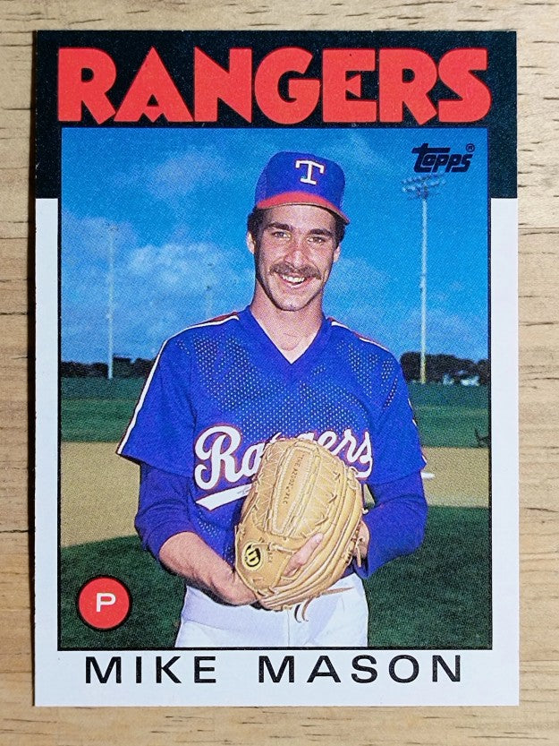 1986 Topps #189 Mike Mason