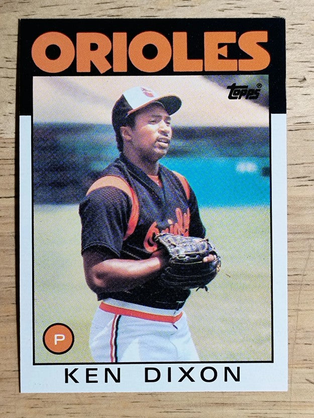1986 Topps #198 Ken Dixon