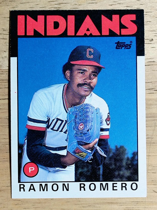 1986 Topps #208 Ramon Romero