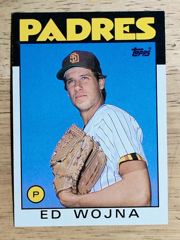 1986 Topps #211 Ed Wojna