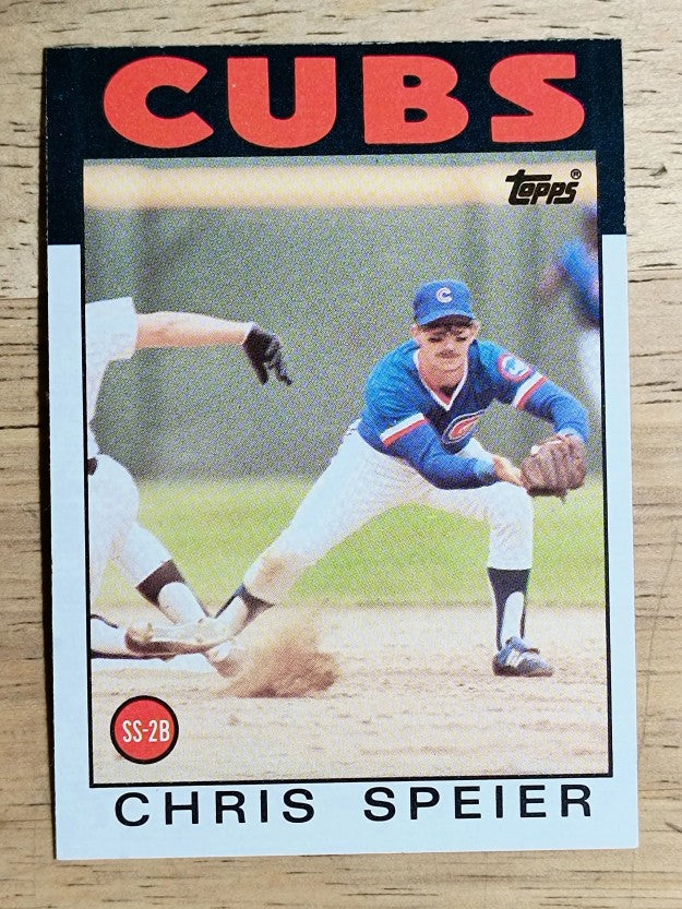 1986 Topps #212 Chris Speier