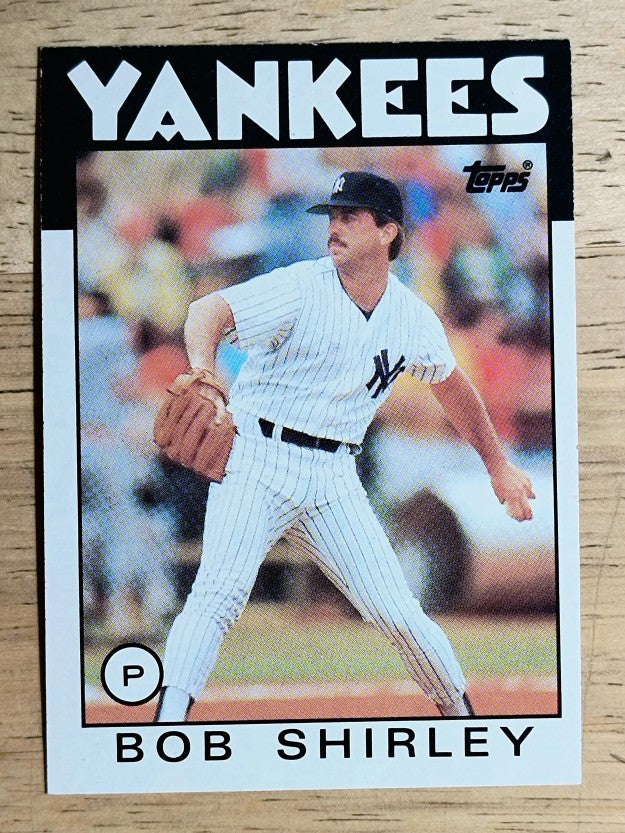1986 Topps #213 Bob Shirley