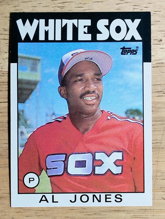 1986 Topps #227 Al Jones