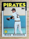 1986 Topps #232 Rick Rhoden
