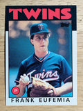 1986 Topps #236 Frank Eufemia