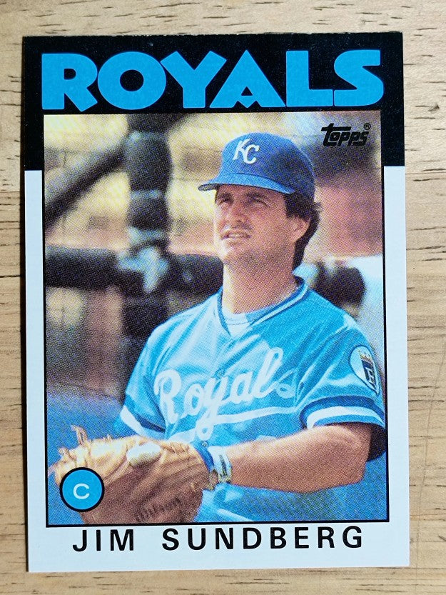 1986 Topps #245 Jim Sundberg