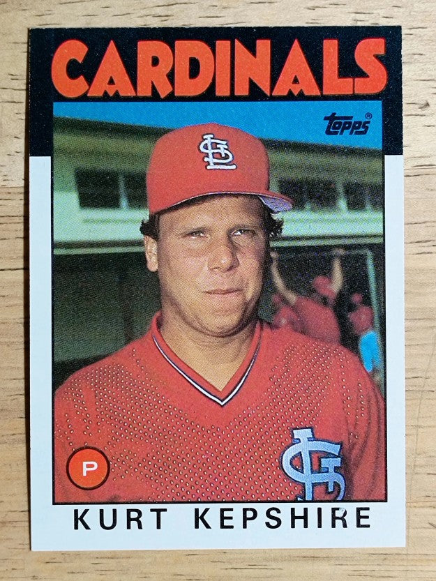 1986 Topps #256 Kurt Kepshire