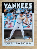 1986 Topps #259 Dan Pasqua